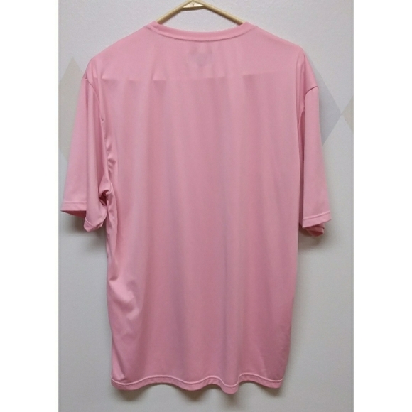 Men's pink short sleeve t-shirt size L from A4 - Picture 2 of 7